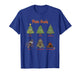 Pain Scale Snowman Nurse Christmas Tree Snow Pajamas Holiday T-Shirt
