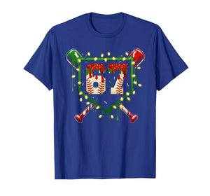Funny Meme 67 Christmas Baseball Ice Cream Men Boy Xmas T-Shirt