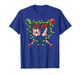 Funny Meme 67 Christmas Baseball Ice Cream Men Boy Xmas T-Shirt