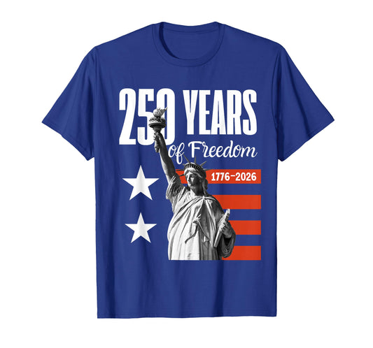 250 Years of Freedom America 1776-2026 T-Shirt