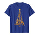 Funny Trombone Player Boys Men Xmas Lights Tree Christmas T-Shirt