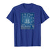 SR-71 Black Bird Blueprint Technical Schematic - Aviation T-Shirt