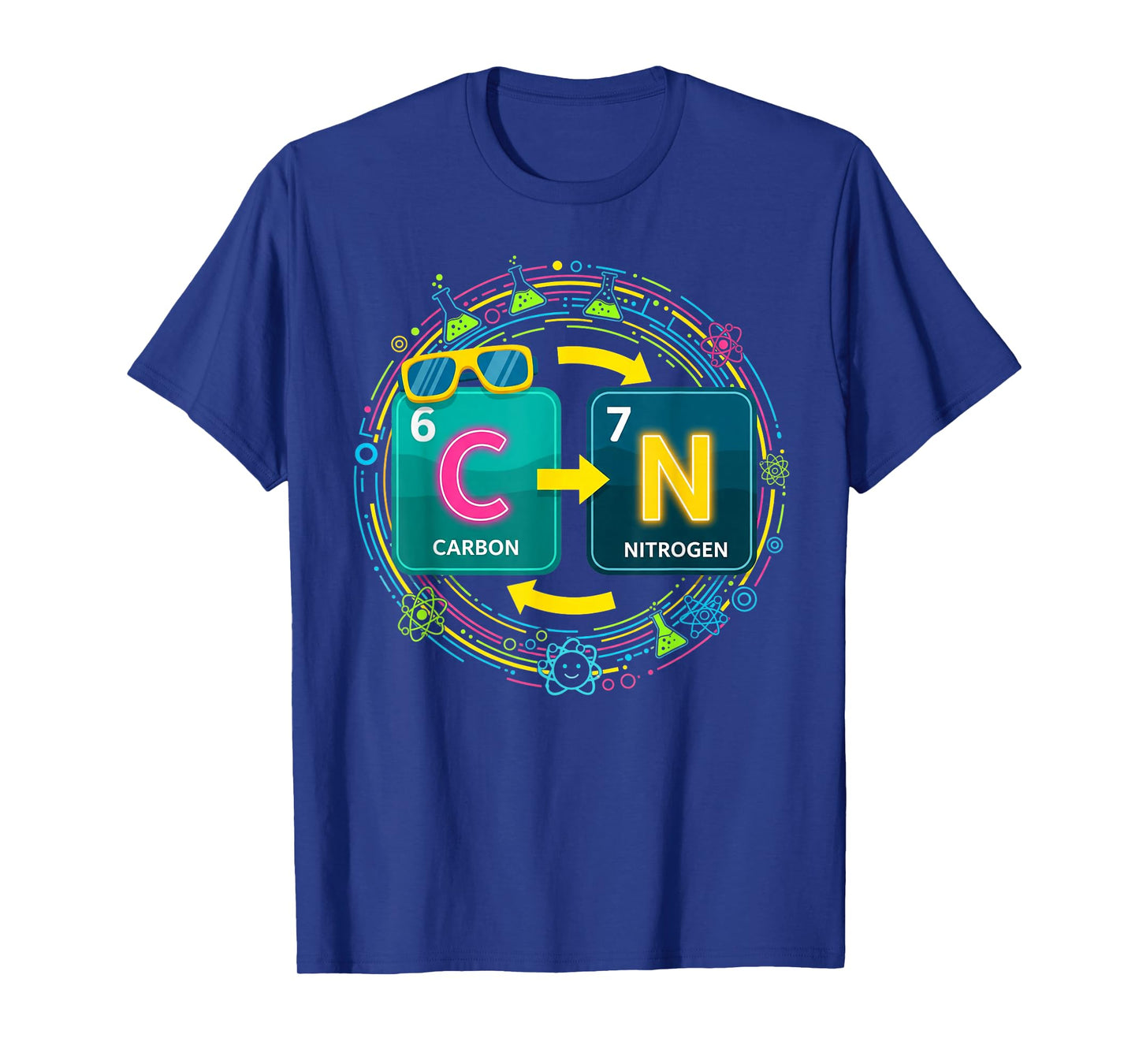 Funny 67 Meme Science Chemistry Teacher Periodic Table 6 7 T-Shirt