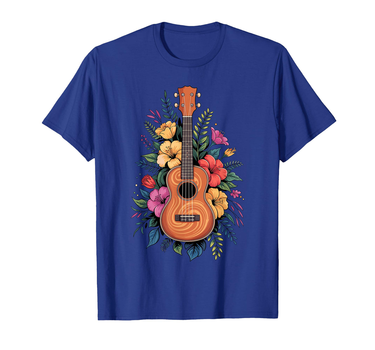 Funny Ukulele Art for Women Girls Uke Player Ukulele Lover T-Shirt