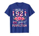 105 Year Old Made in 1921 Floral 105th Birthday Women T-Shirt