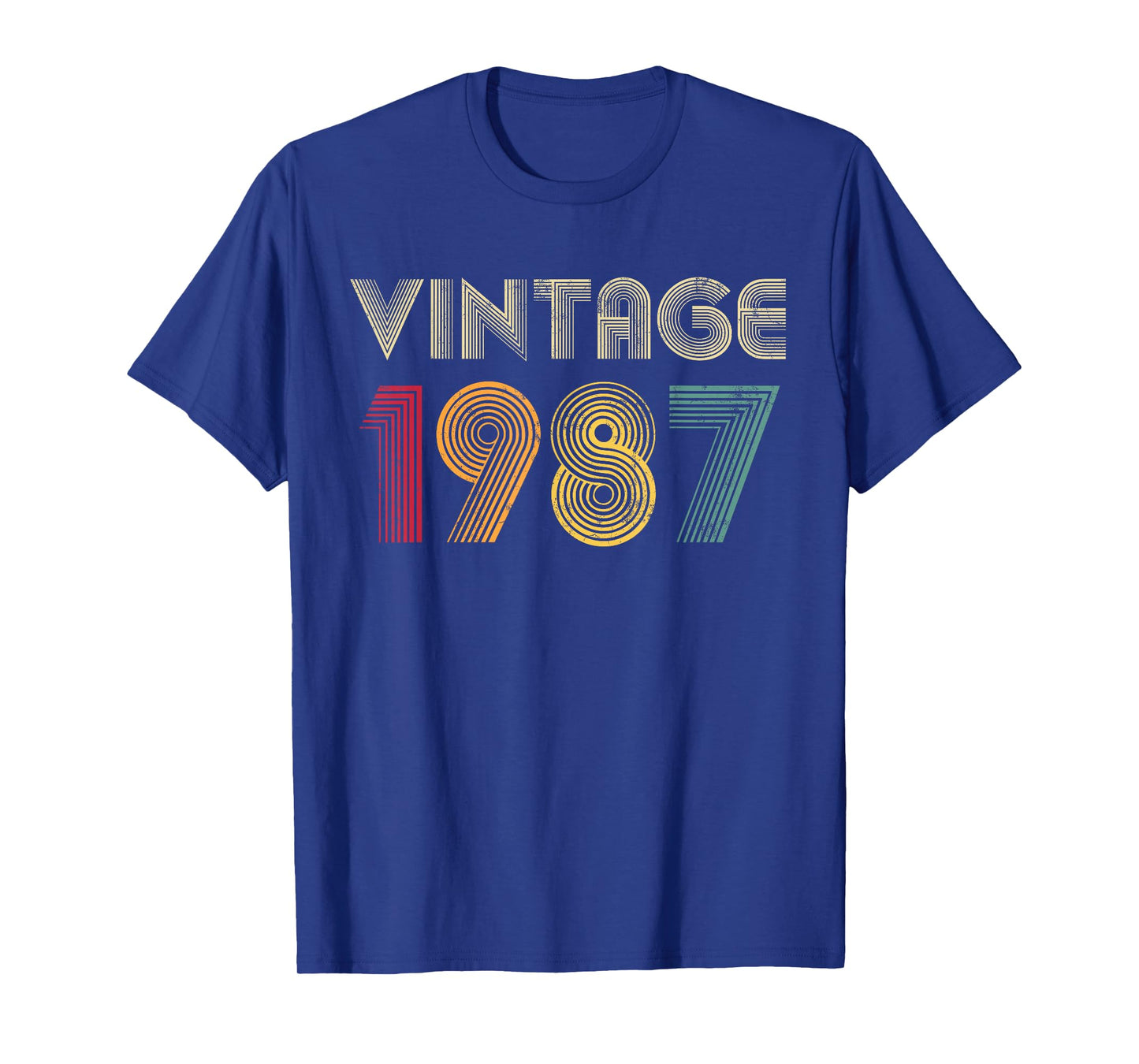 Vintage 1987 39th Birthday 39 Years Old Retro Men Women T-Shirt
