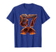 Funny 6 7 Baseball Cracked 67 Glowing Lava Dripping Lover T-Shirt