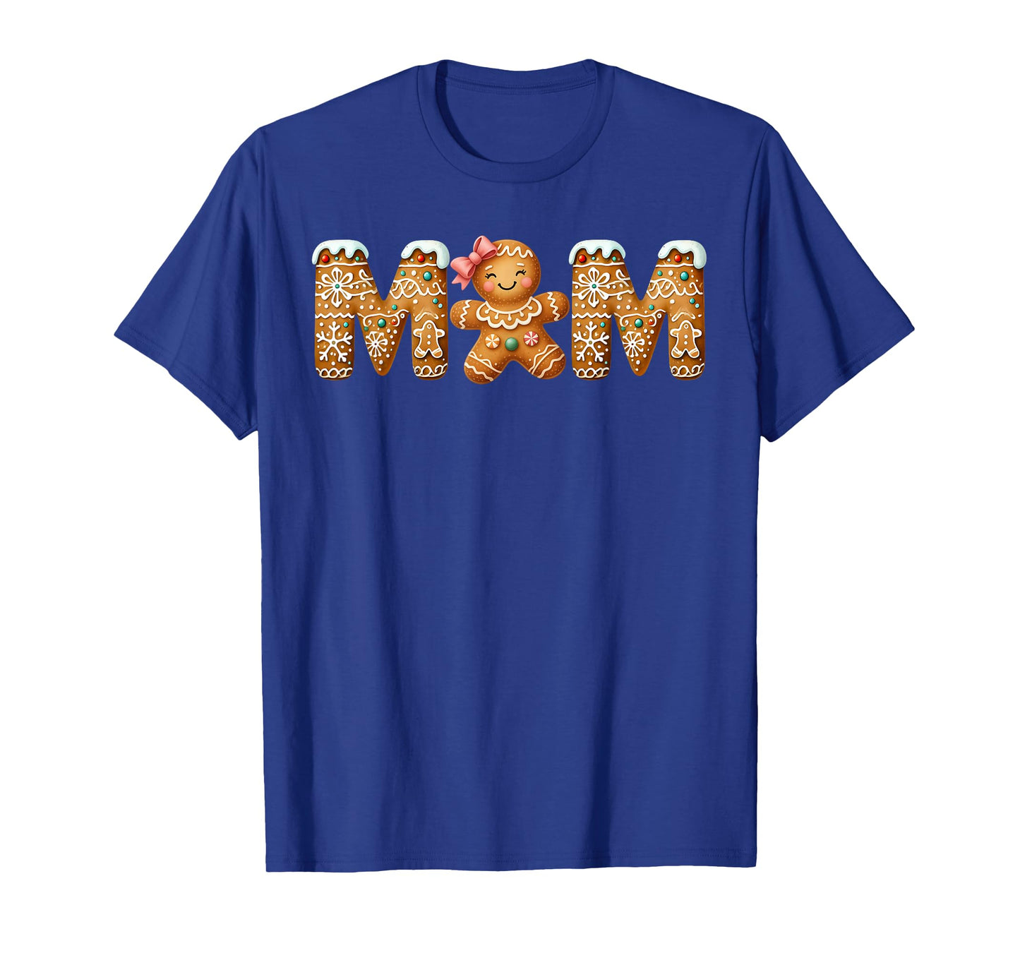 Christmas Gingerbread Matching Family Party Xmas Pajama Mom T-Shirt