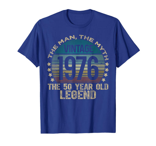 50 Year Old Gifts Vintage 1976 Limited Edition 50th Birthday T-Shirt