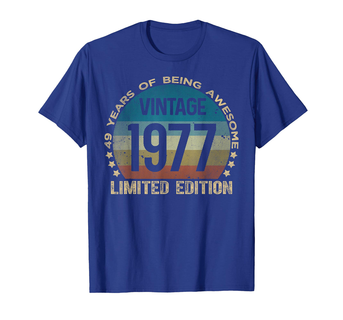 49 Year Old Gifts Vintage 1977 Limited Edition 49th Birthday T-Shirt