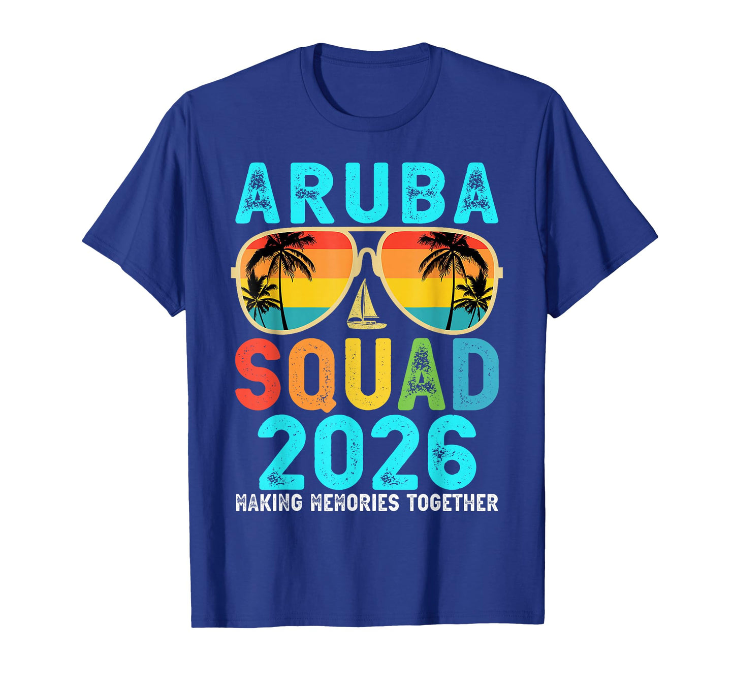 Aruba Squad 2026 Vacation Friends Family Matching Group Trip T-Shirt
