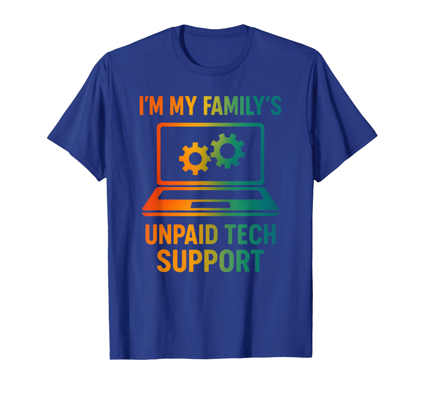 Funny Unpaid Tech Support Funny Computer Geek Nerd IT Worker T-Shirt