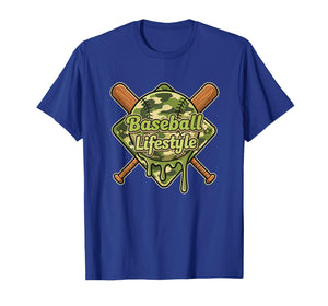 Baseball Drip, Youth Baseball Drip Camouflag T-Shirt