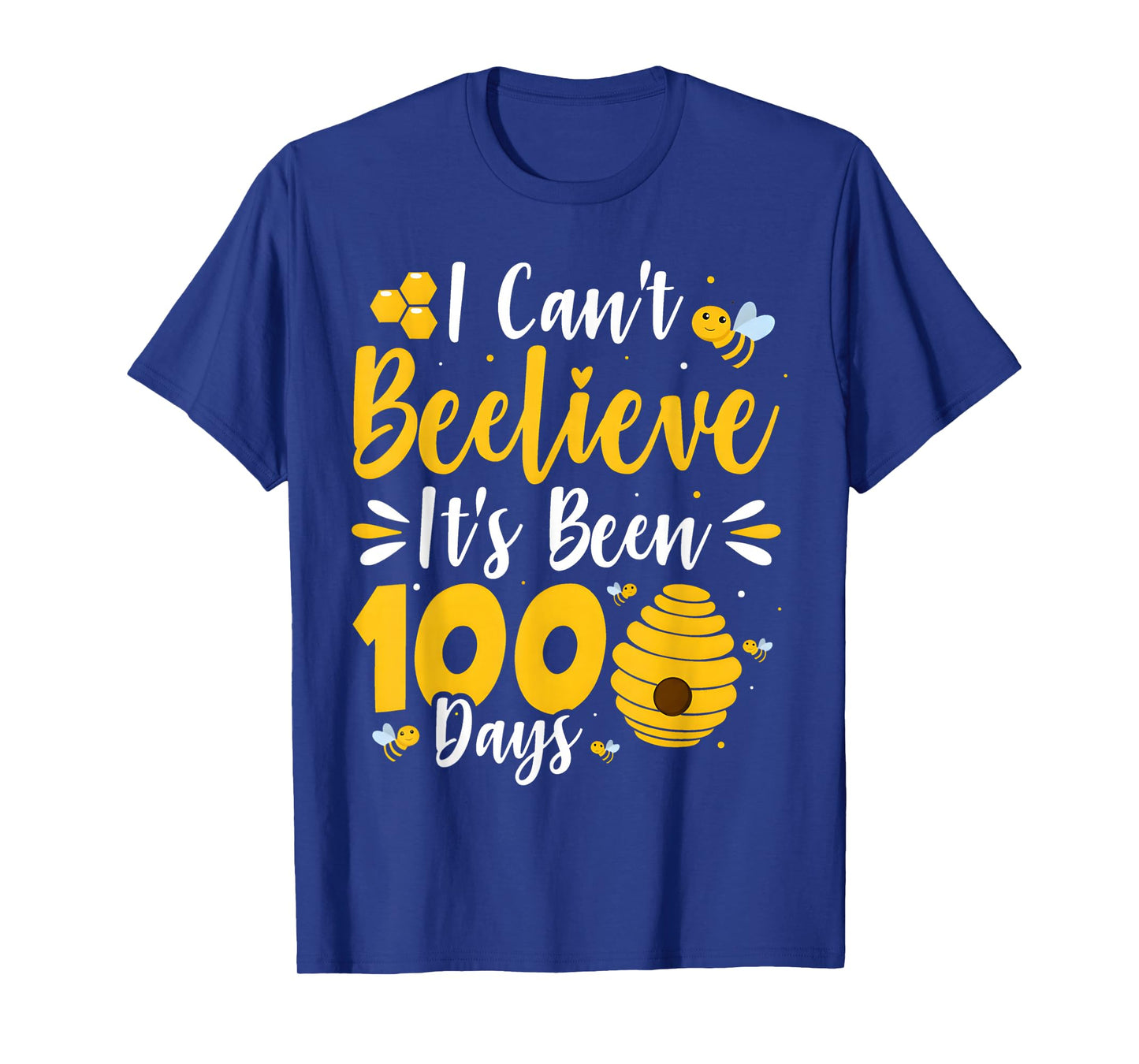 I Can't Believe It's Been 100 Days of School Bee 100th Kids T-Shirt