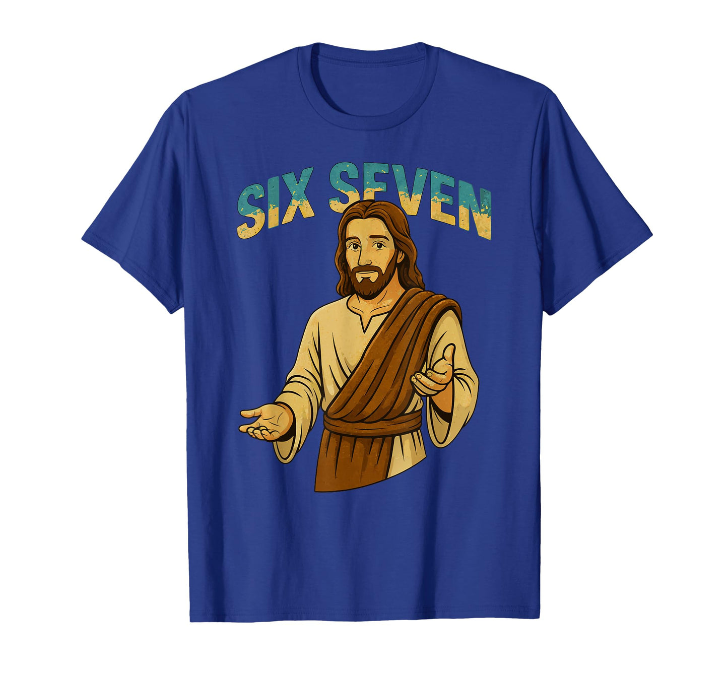 Six Seven Meme Christian Funny 67 Jesus T-Shirt