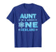 Aunt in A Winter Onederland Bday Girl Sweet Snowflake T-Shirt