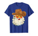 Merry Christmas Santa Cowboy Western Xmas Pajamas Holiday T-Shirt