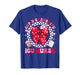 Cupid's Favorite ICU Nurse Valentine Coquette Bow Girl Women T-Shirt