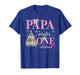 Papa in a Winter Onederland Birthday Girl Christmas Tree T-Shirt