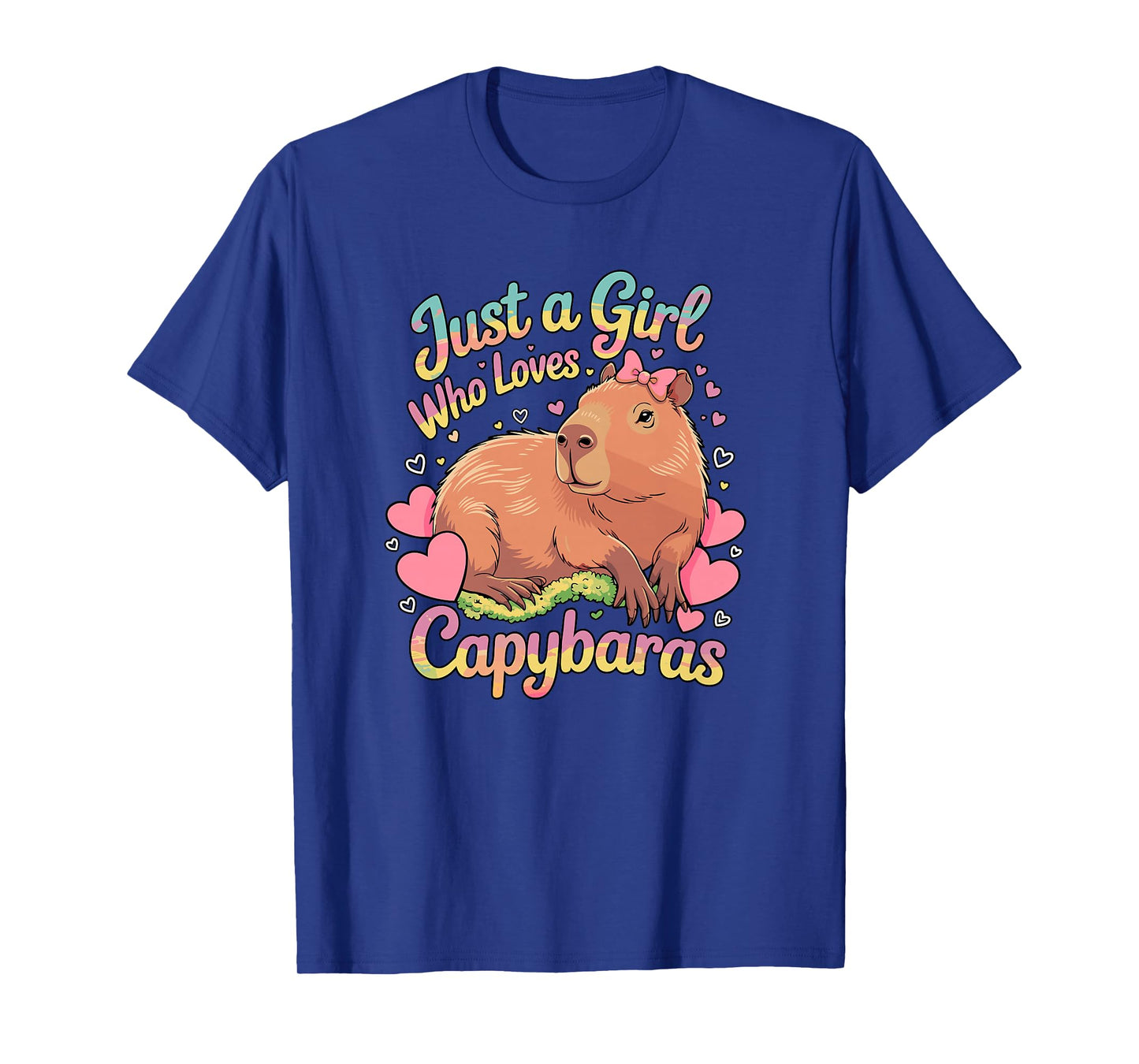 Just a Girl who Loves Capybaras T-Shirt