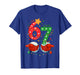 Funny Six Seven 6 7 Meme Christmas Family Xmas Santa 67 T-Shirt
