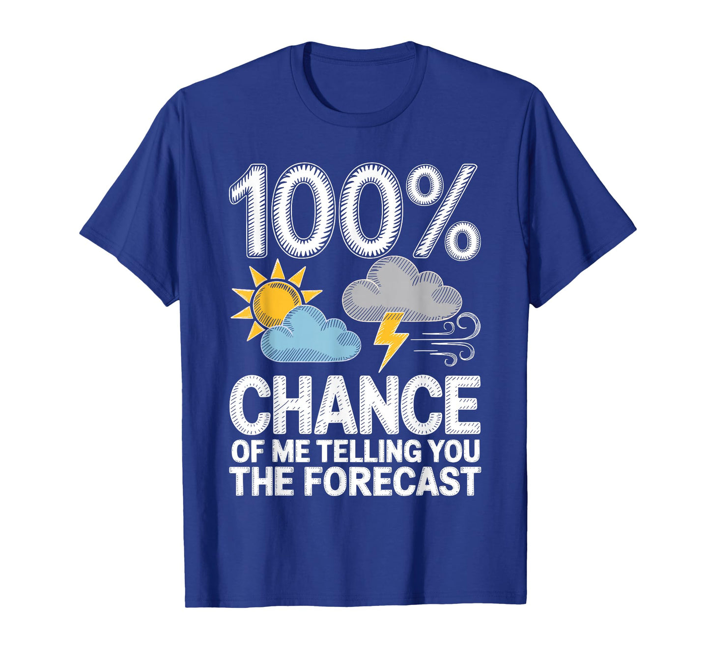 Funny Meteorology Art for Men Women Forecast Meteorologist T-Shirt