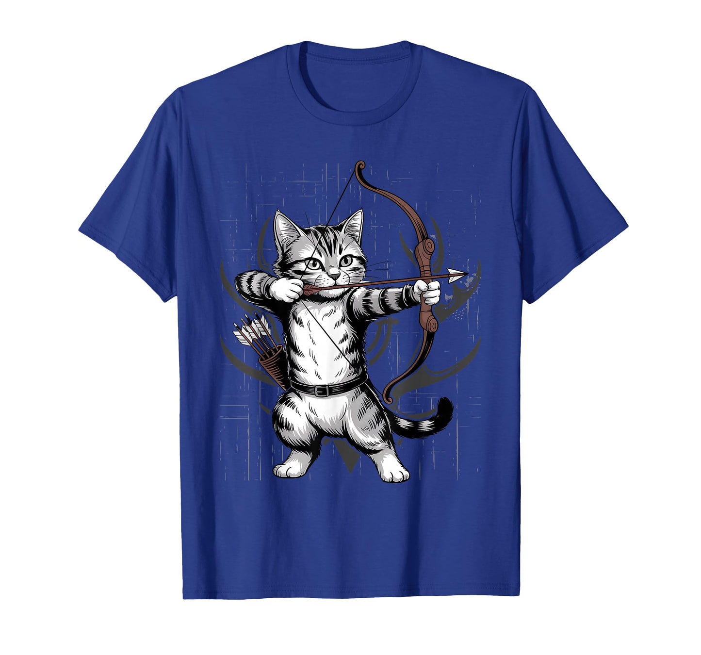 Vintage Archery Cat Kitten Lover T-Shirt