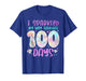 Funny 100 Days of School Teacher Student Kids 100th Day T-Shirt