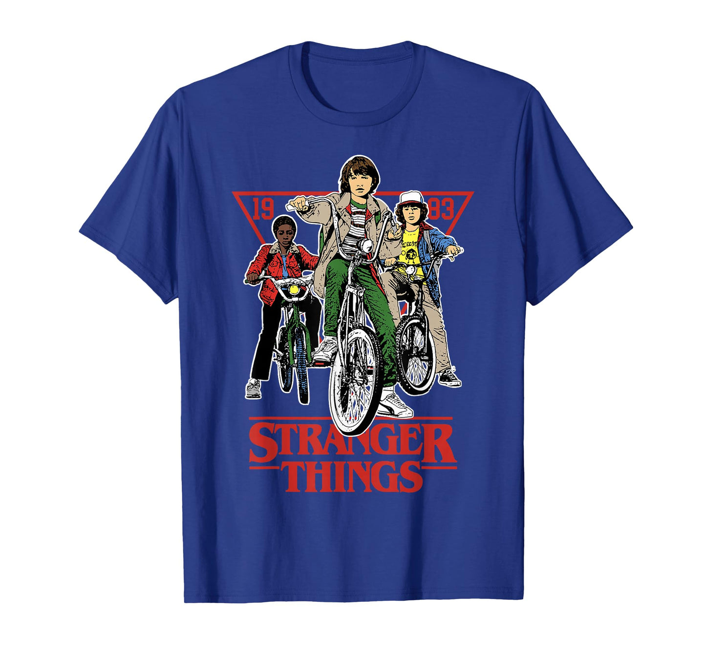 Stranger Things Will Mike Dustin On Bikes 1983 Retro T-Shirt