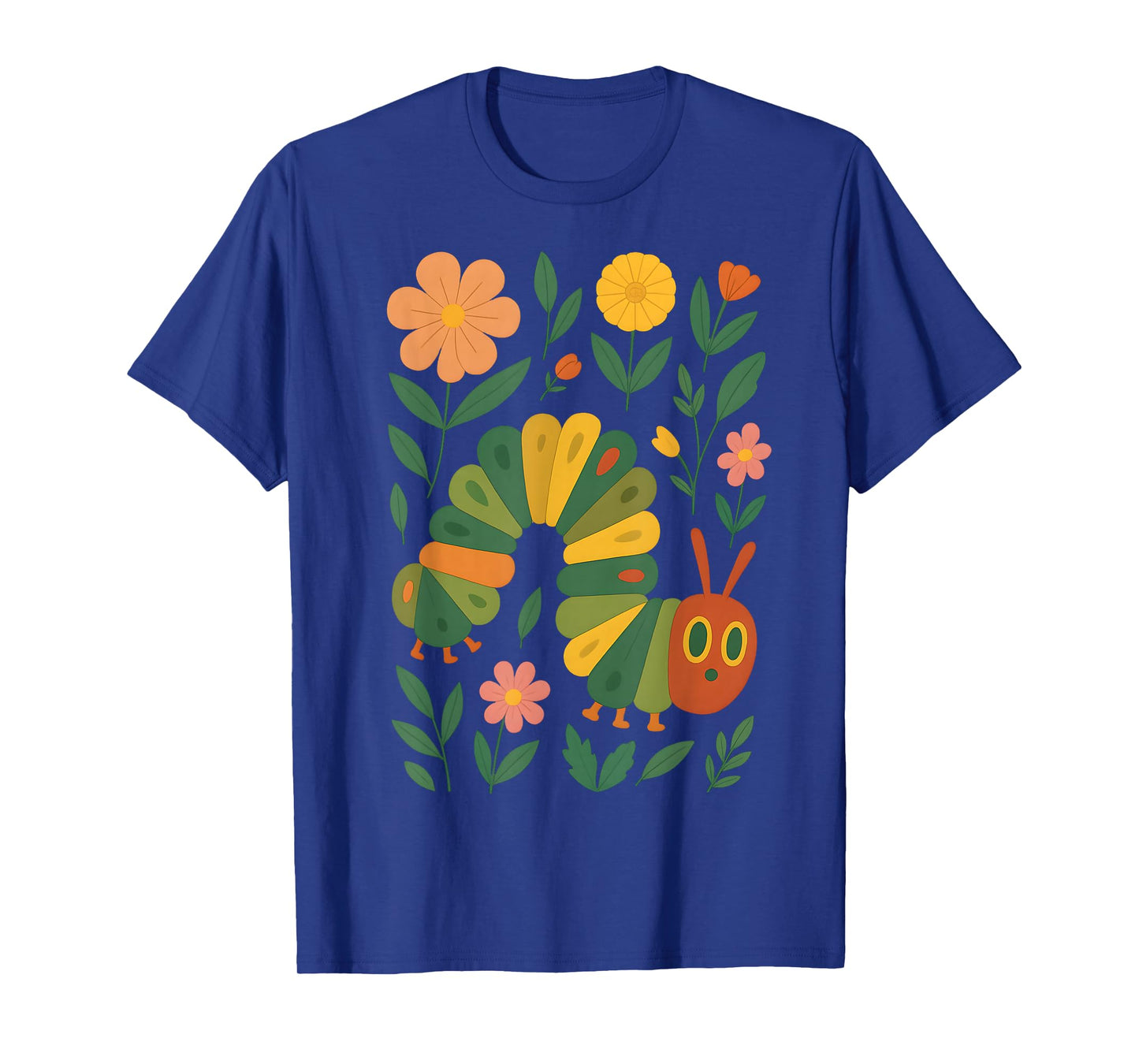 Cute Caterpillar Costume Floral Garden Bug Lover Flower T-Shirt