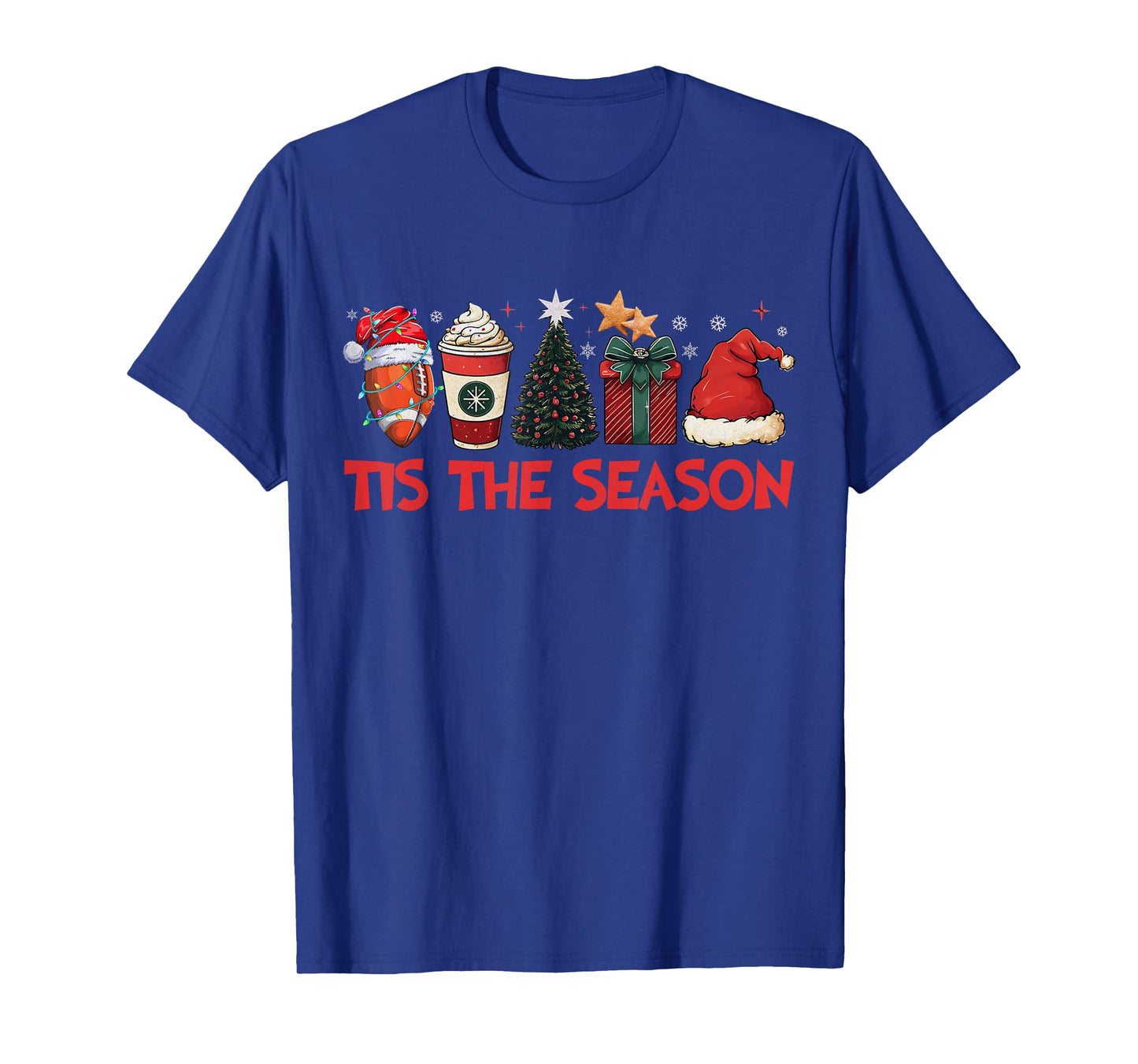 Football Christmas Game Day Xmas Football Game Day Christmas T-Shirt