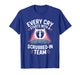 Every Cry Starts with A Scrubbed-in Team Labor Delivery T-Shirt