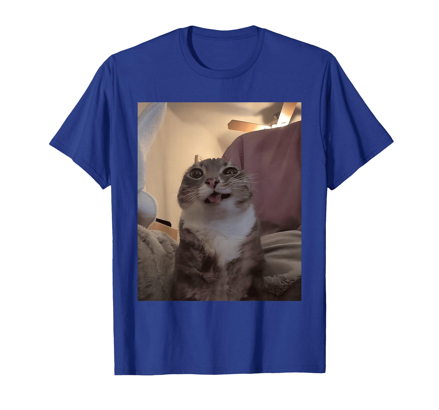 Y2K Freaky Cat Meme Retro Vintage Aesthetic Brainrot T-Shirt