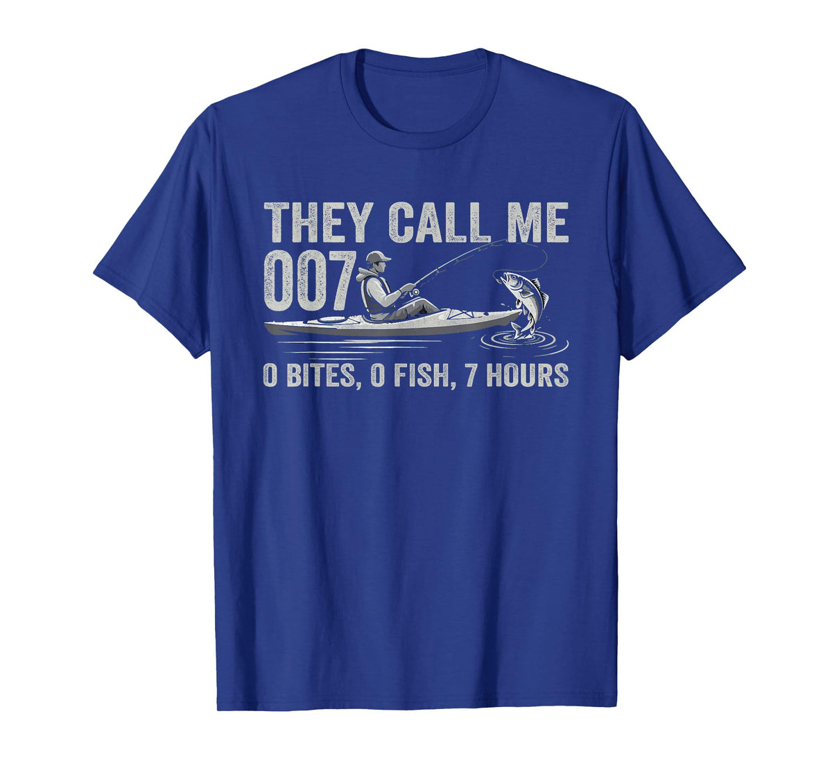 Funny Fishing Humor - They Call Me 007 Fishing T-Shirt