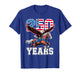 Retro USA 250th Anniversary Bald Eagle and Clydesdale Horse T-Shirt