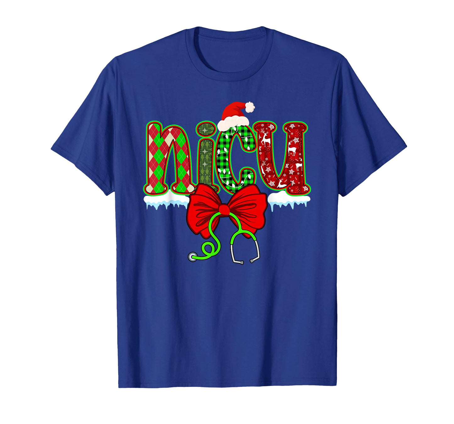Christmas NICU Xmas Neonatal Intensive Care Unit Coquette T-Shirt