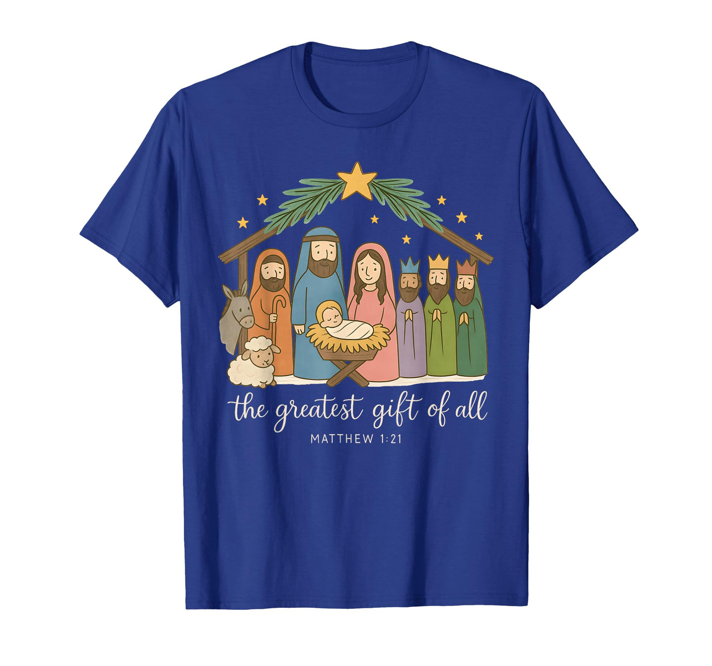 The Greatest of All Nativity Jesus Christian Christmas T-Shirt