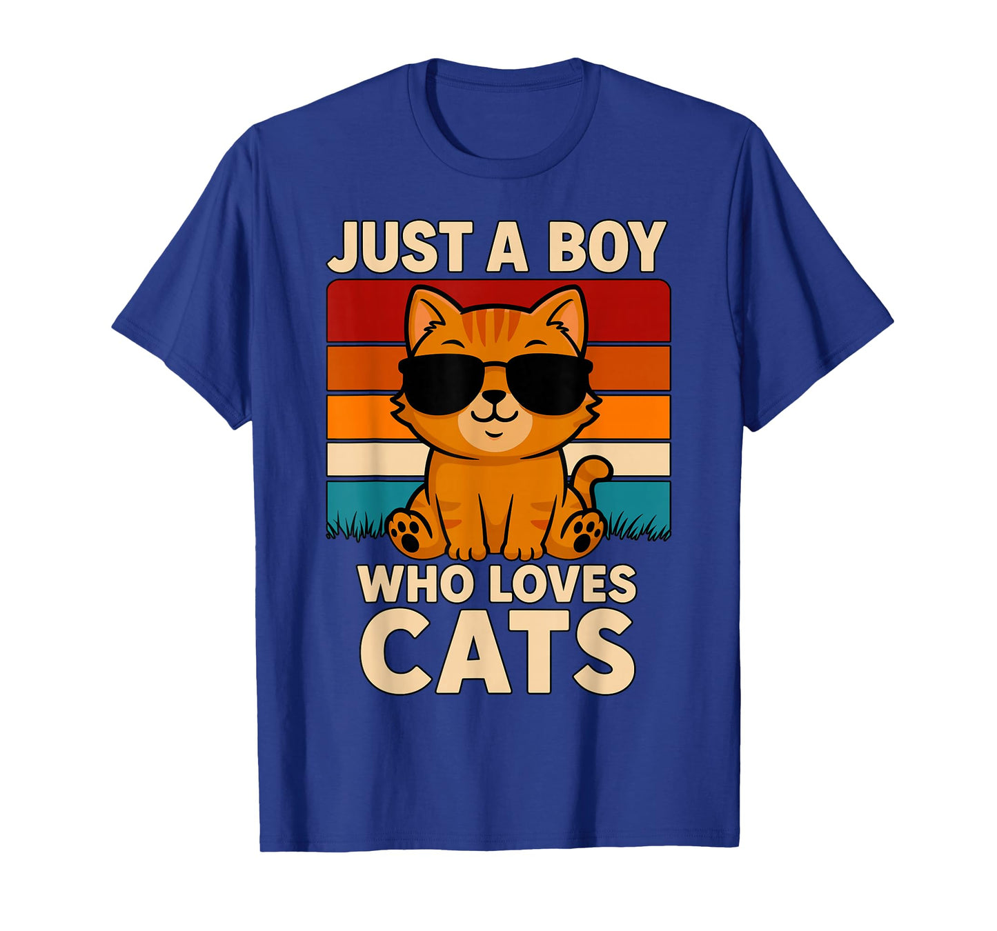 Just a Boy who Loves Cats T-Shirt