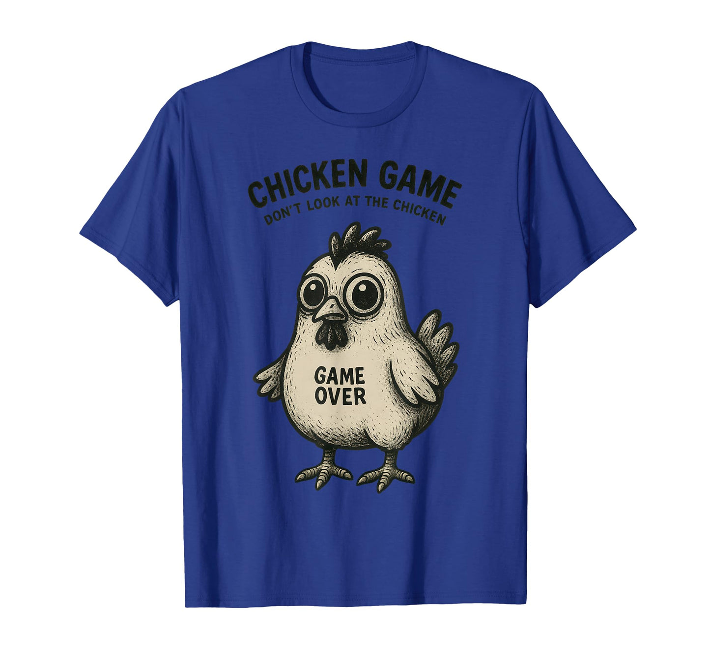 Funny Chicken Game Graphic Tee Men Women Teens Boys Girls T-Shirt