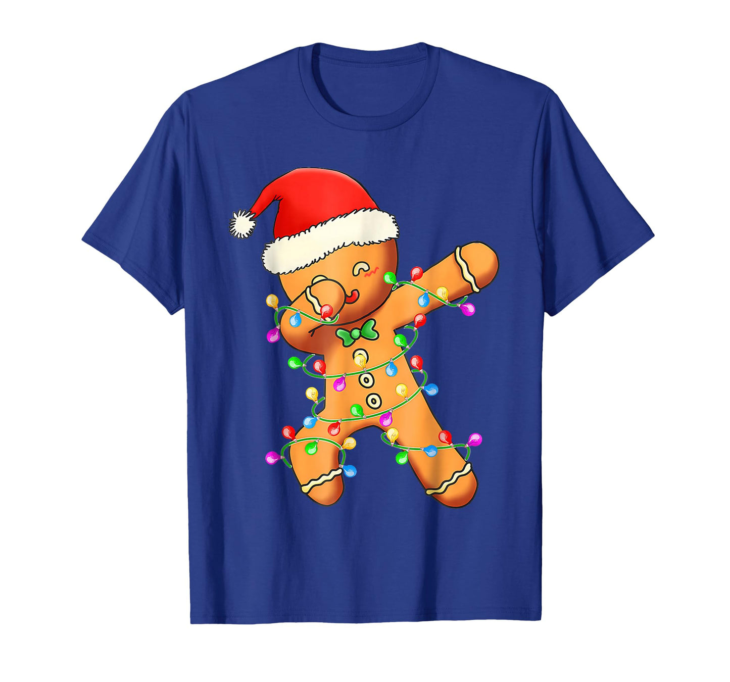 Dabbing Gingerbread Christmas T-Shirt