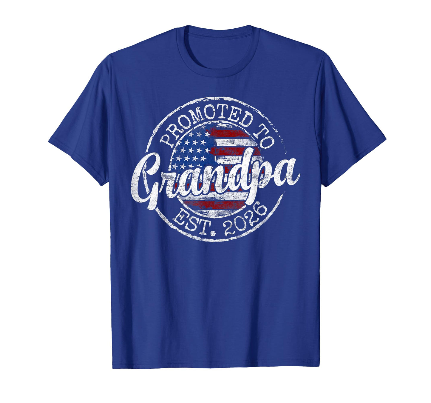 Promoted to Grandpa Est 2026 First Time Grandfather to Be T-Shirt
