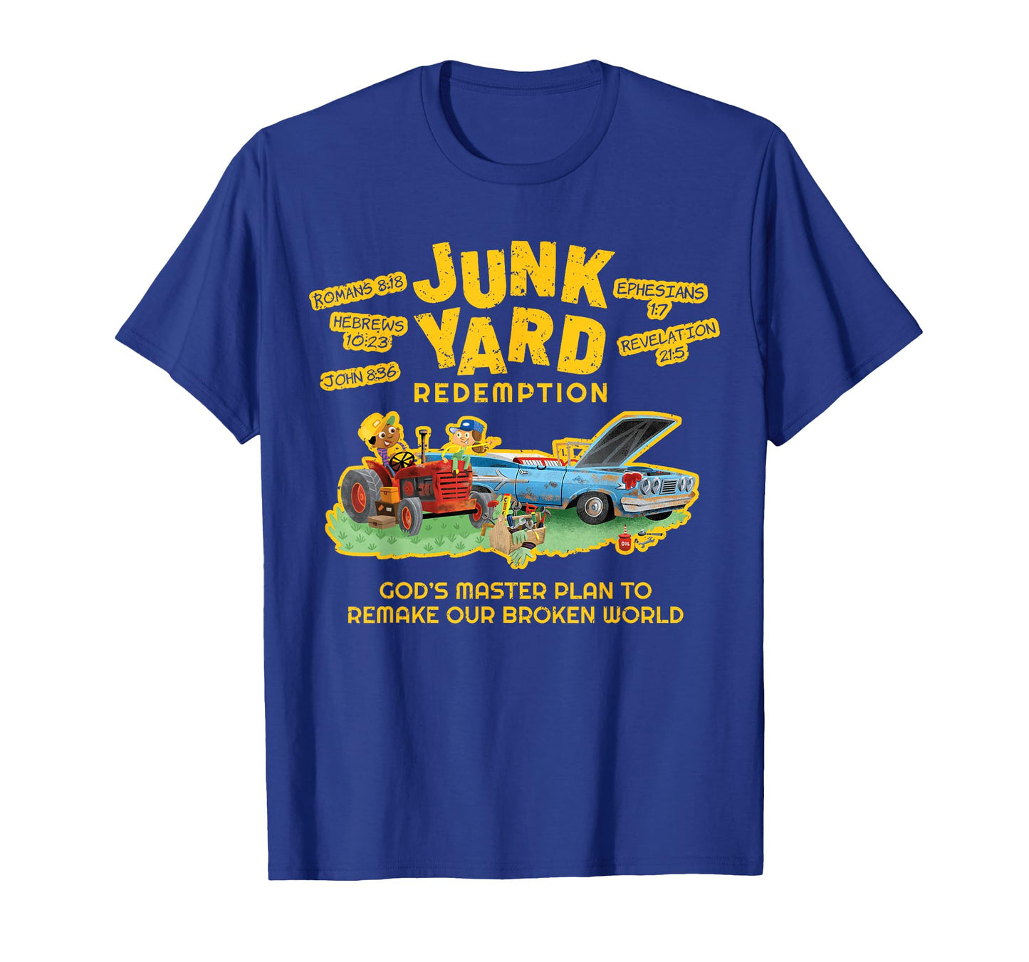 Junkyard Redemption VBS 2026 God’s Plan to Remake Our World T-Shirt