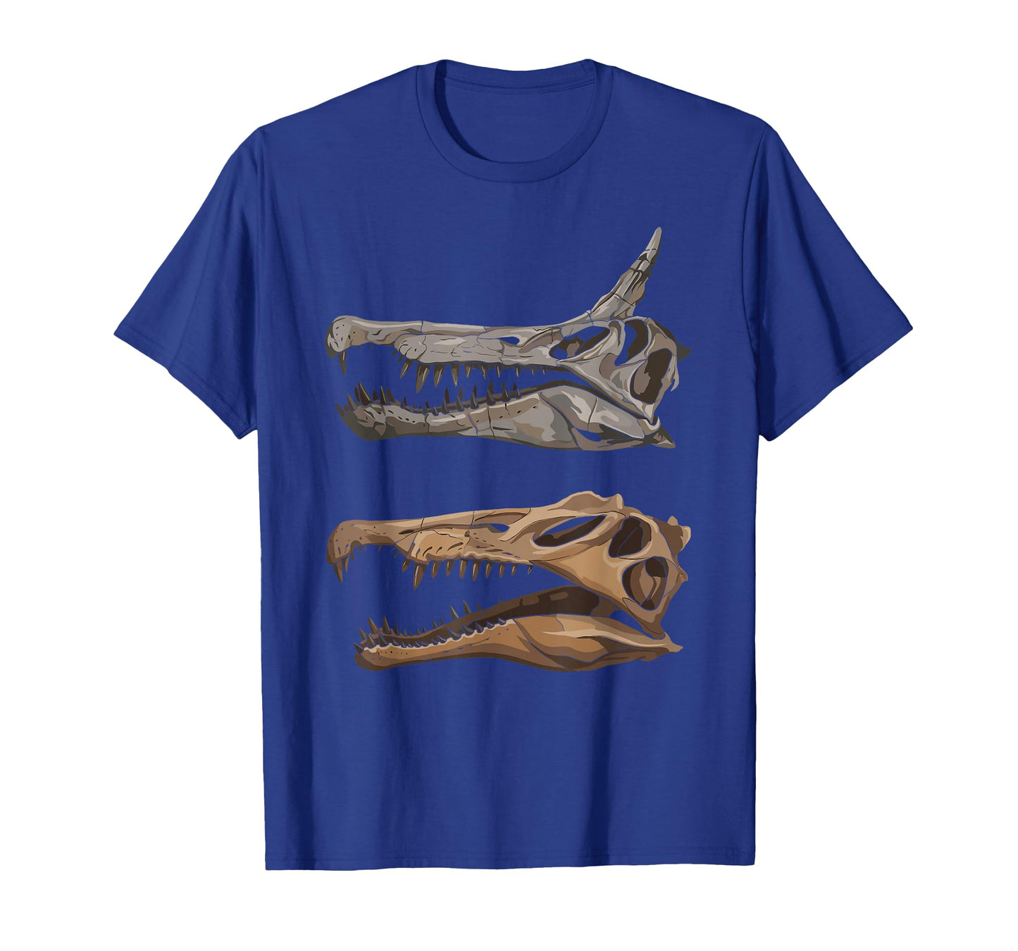 Spinosaurus Mirabilis Spinosaurus Aegyptiacus Dinosaur Skull T-Shirt