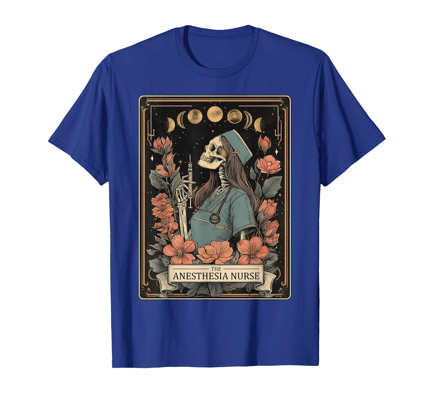 The Anesthesia Nurse CRNA Anesthesiologist Tarot Card Witchy T-Shirt