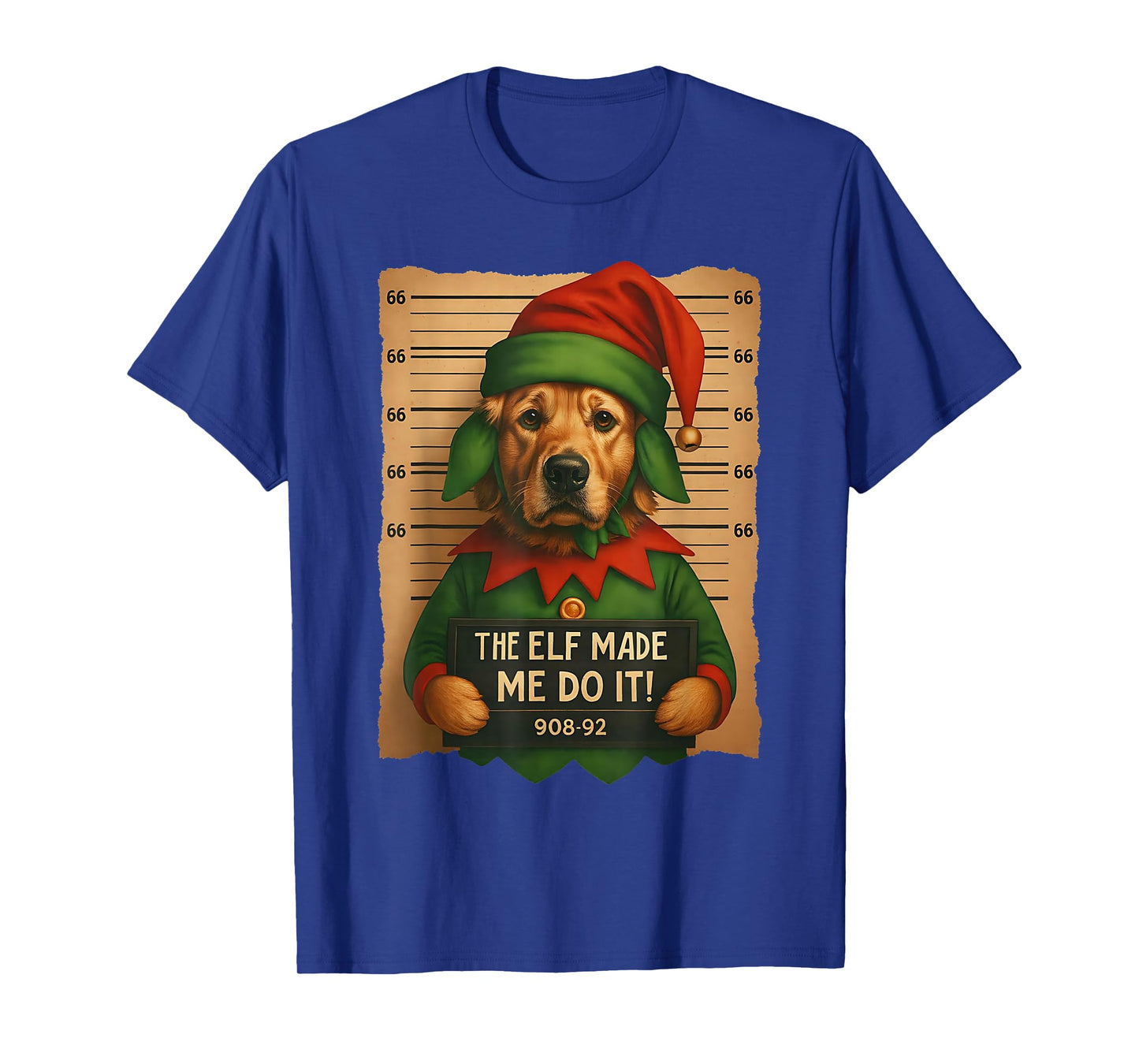 Golden Retriever Dogs Christmas Dear Santa I Can Explain T-Shirt