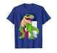 Texas Independence Day T Rex Dinosaur Texan Flag Boys Kids T-Shirt