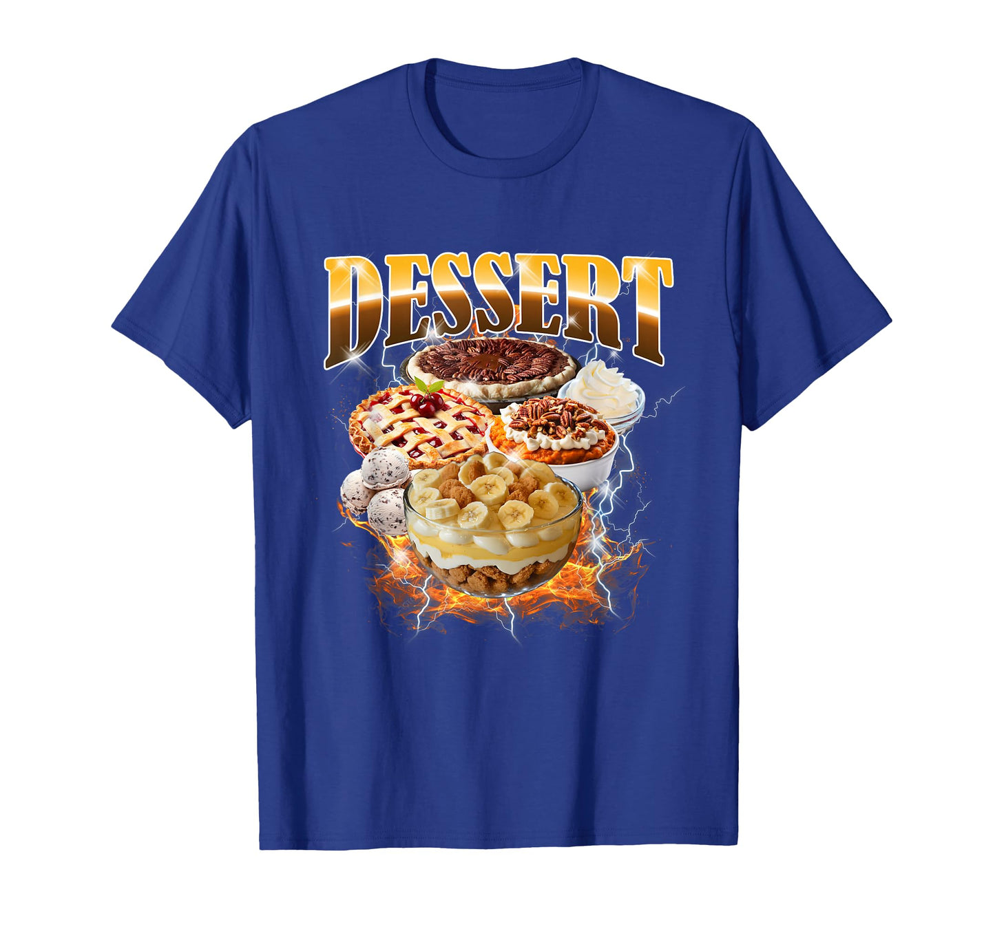 Thanksgiving Dessert Bootleg 90's Rap Rock Vintage T-Shirt