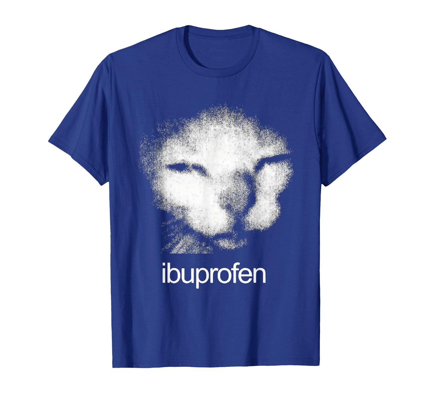 Funny Ibuprofen Cat Meme with Cringe Ugly Feline Face T-Shirt