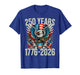 Pride in 250 Years of Freedom 1776-2026 Independence Day T-Shirt