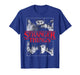 Stranger Things Will Byers Series Scenes in Black and White T-Shirt